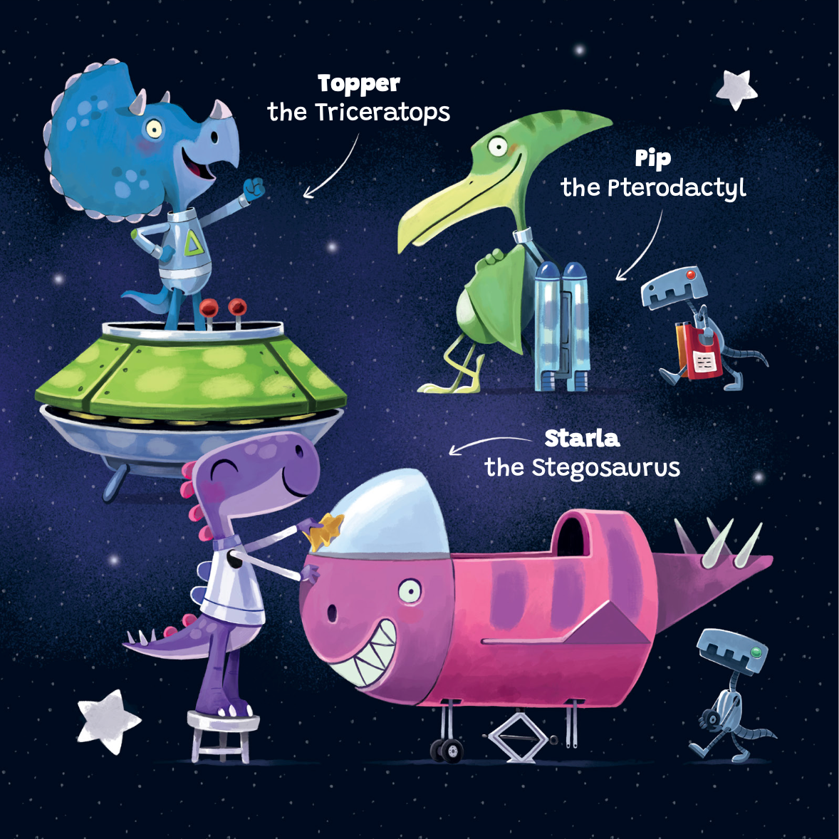The Great Dino Space Race